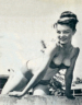 Sheree Bessire / Sheree North Bikini Pinup 1952 Frolic